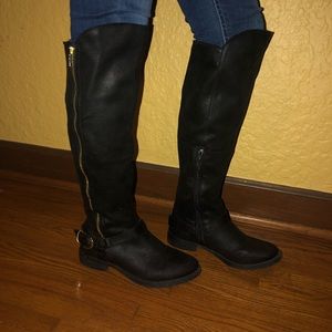 Knee high boots